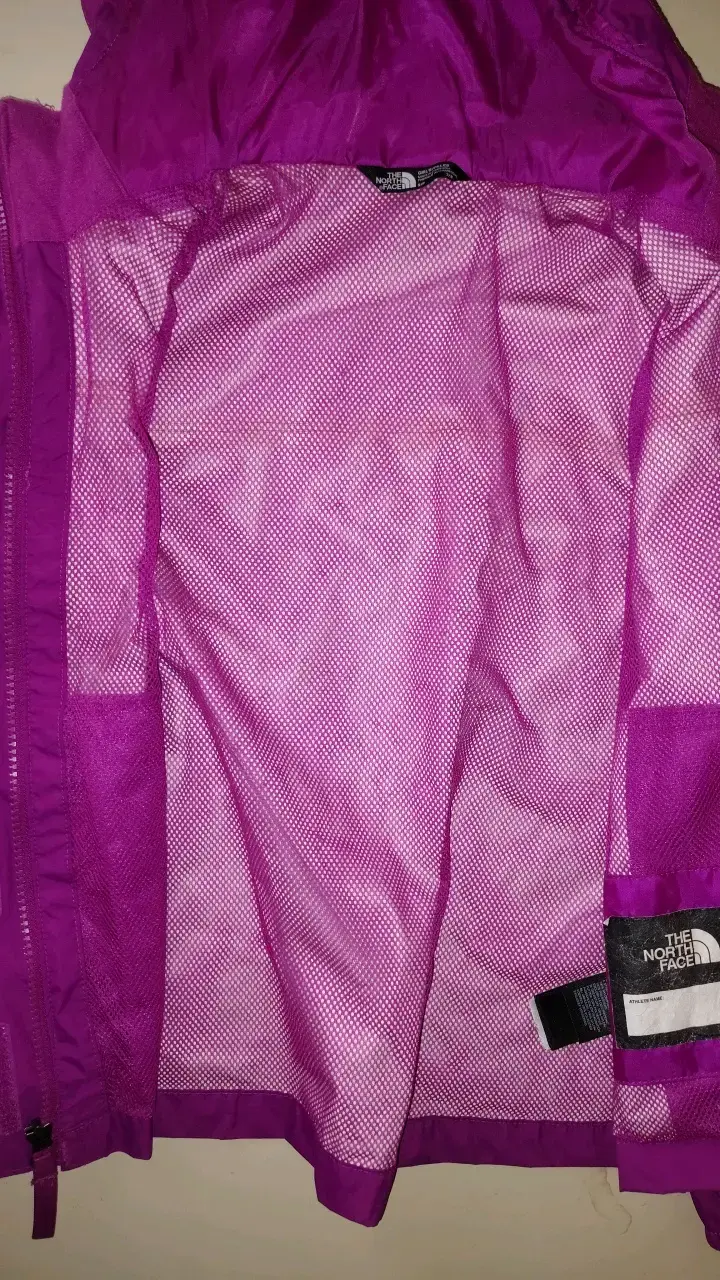 Chaqueta impermeable morada The North Face para niña - 2