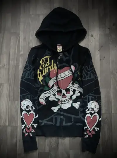 Polerón Ed Hardy - miniatura 1