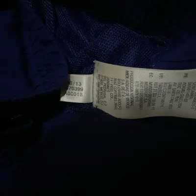 Chaqueta deportiva Adidas azul y verde Fit L - miniatura 3
