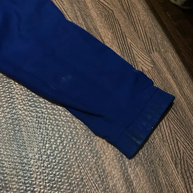 Chaqueta deportiva Adidas azul y verde Fit L - 4