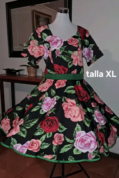 Vestido huasa talla XL - miniatura 1