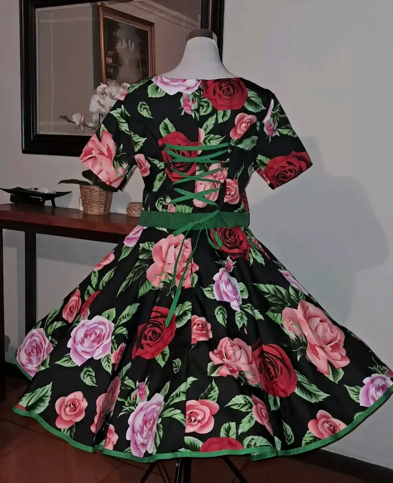 Vestido huasa talla XL - 2