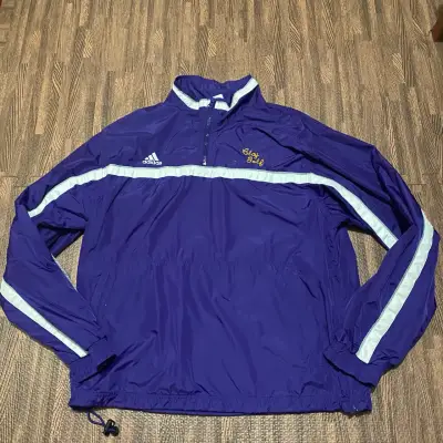 Cortaviento  Morado Adidas Fit M Clay Golf - miniatura 1