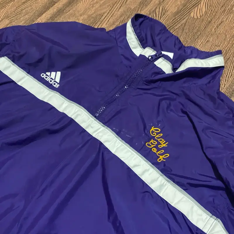 Cortaviento Morado Adidas Fit M Clay Golf - 2