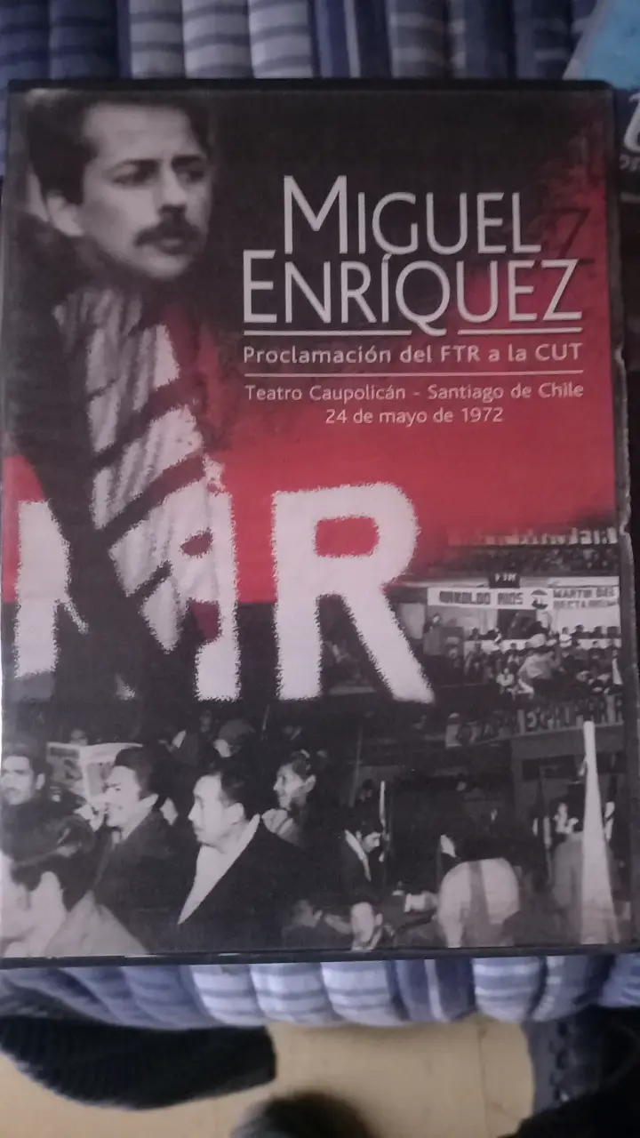 DVD Miguel Enríquez Proclamación FTR a la CUT