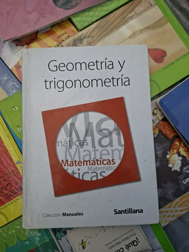 Libro Geometría y Trigonometría Santillana