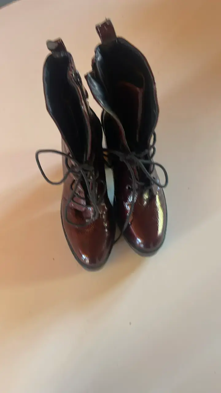 Botines de cuero marrón con tacón Call It Spring - 4