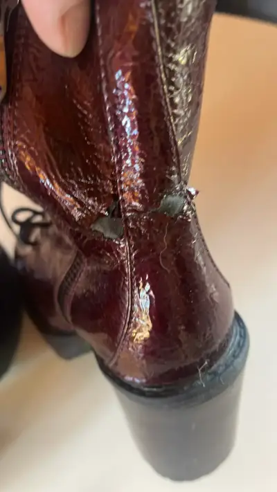 Botines de cuero marrón con tacón Call It Spring - miniatura 6