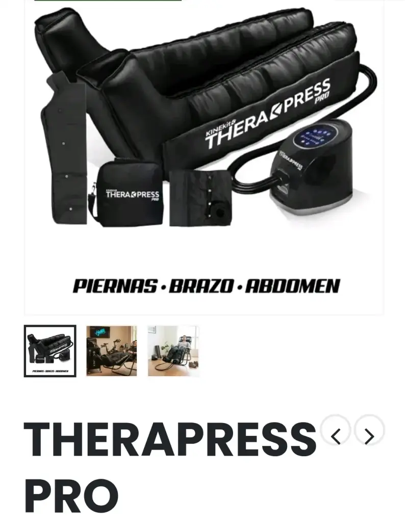 Equipo de Presoterapia TheraPress Pro para Piernas y Abdomen - 1