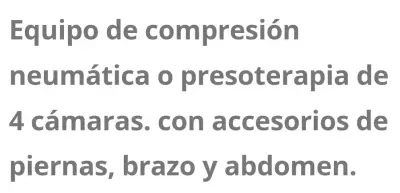 Equipo de Presoterapia TheraPress Pro para Piernas y Abdomen - miniatura 2