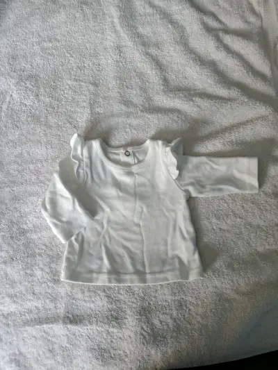 Conjunto de bebé con chaleco de osito y pantalones rosados - miniatura 3