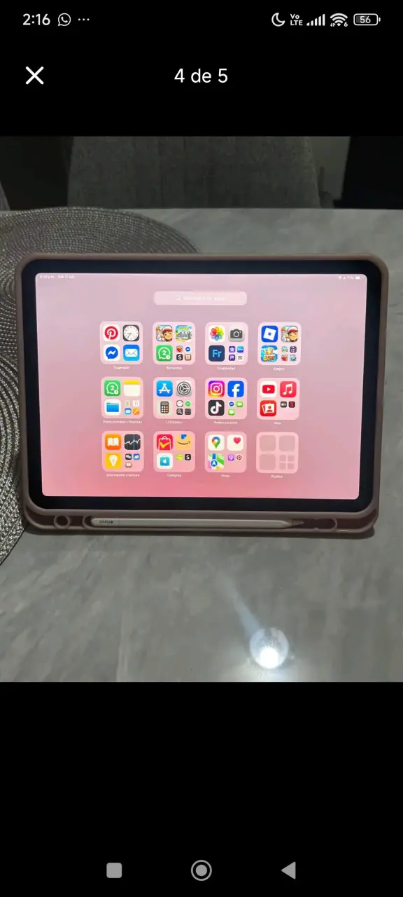 iPad Air m2 con lápiz Apple en buen estado - 2