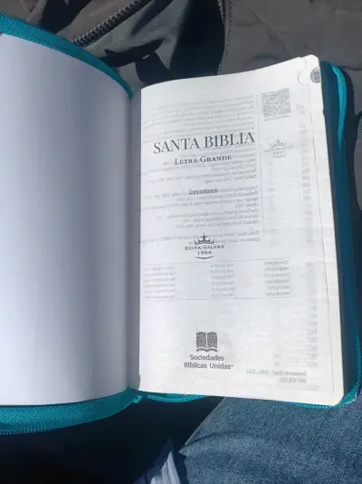 Santa Biblia Letra Grande Reina Valera 1960 - miniatura 2