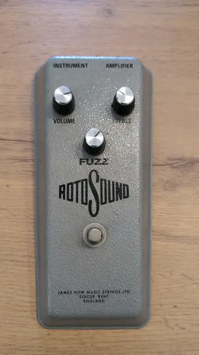 Legendario pedal Fuzz Rotosound Edición Limitada - miniatura 1