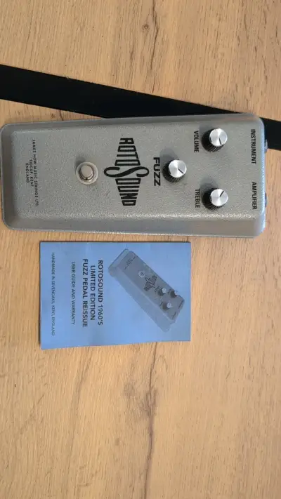 Legendario pedal Fuzz Rotosound Edición Limitada - miniatura 3