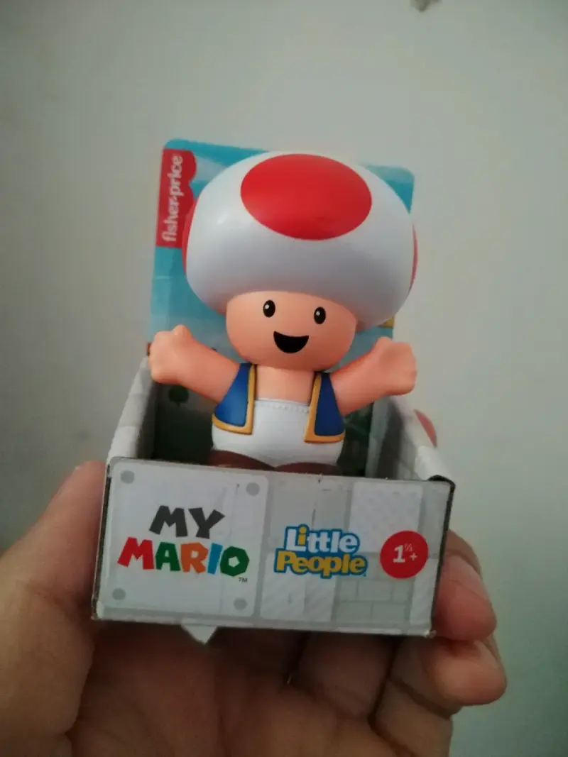 Figura de juguete Toad de Fisher-Price