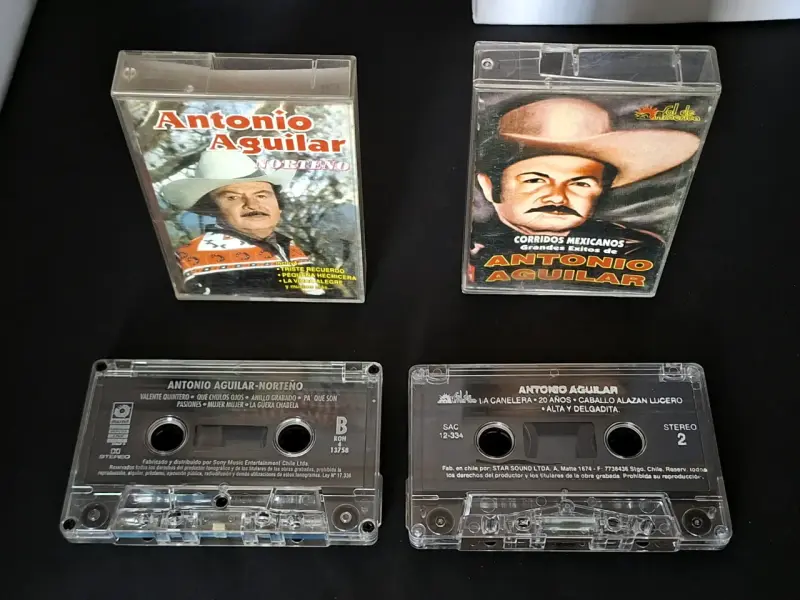 Cassettes de música de Antonio Aguilar Ranchera - 2