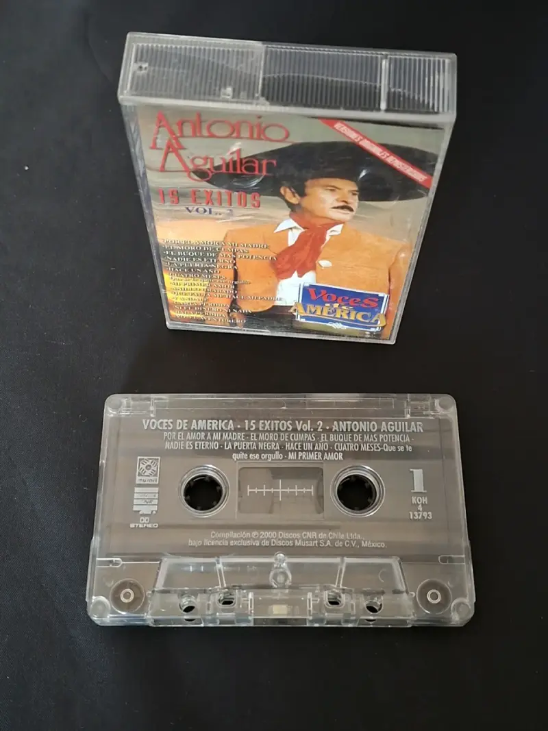 Cassettes de música de Antonio Aguilar Ranchera - 3