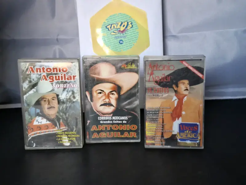 Cassettes de música de Antonio Aguilar Ranchera - 4