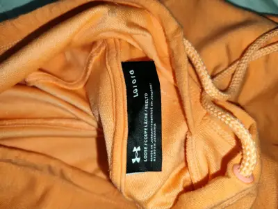 Polerón con capucha Under Armour naranja - miniatura 2