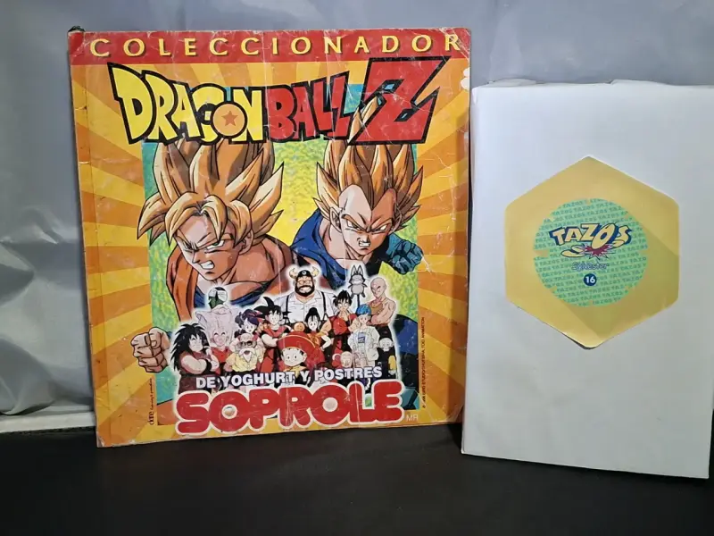 Álbum Coleccionador Dragon Ball Z Soprole - 1