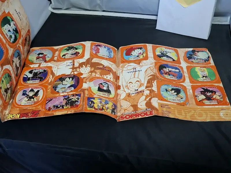 Álbum Coleccionador Dragon Ball Z Soprole - 3