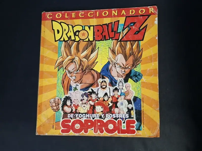 Álbum Coleccionador Dragon Ball Z Soprole - 5