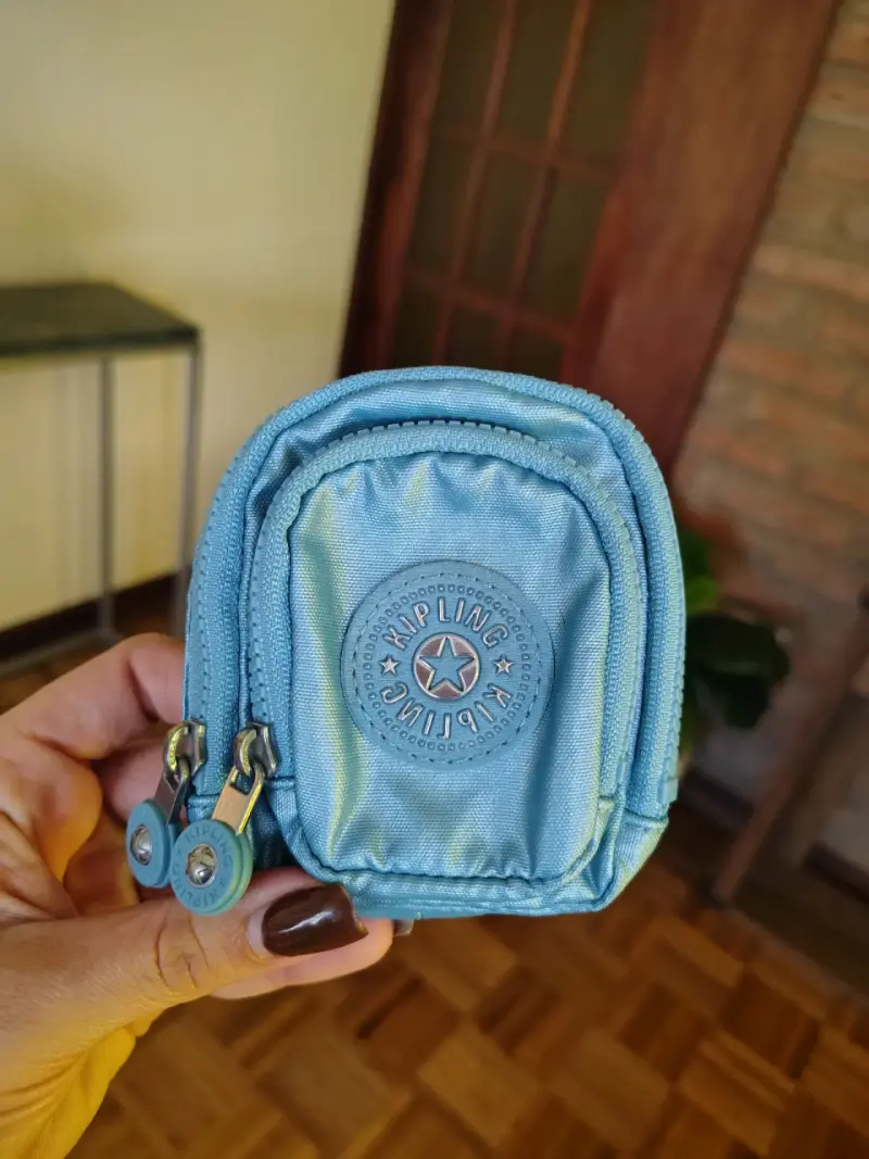 Monedero mini mochila azul - Kipling - 1