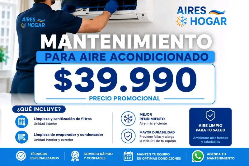 Servicio de Mantenimiento para Aire Acondicionado - 1