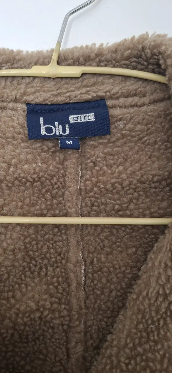 Gamulán de mujer marrón con forro de lana Blu - 3