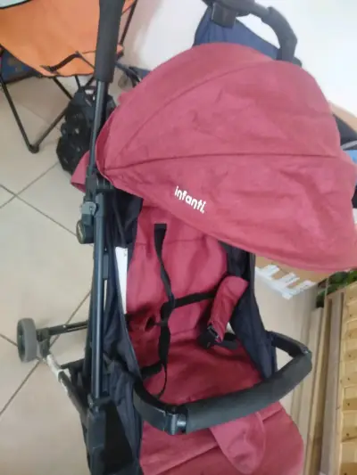 Coche de paseo Infanti rojo terrain plegable - miniatura 2