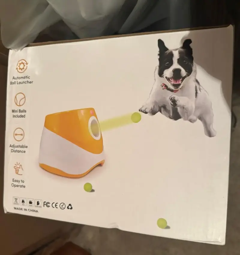 Lanzador automático de pelotas para perros - 1