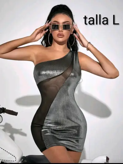 Vestido ajustado sin tirantes talla M - miniatura 3