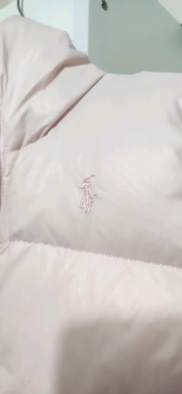 Enterito acolchado rosa para bebé Polo Ralph Lauren - 2