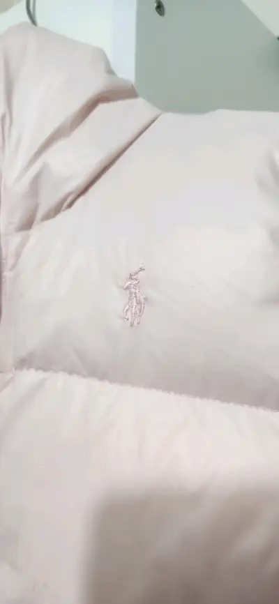 Enterito acolchado rosa para bebé Polo Ralph Lauren - miniatura 2