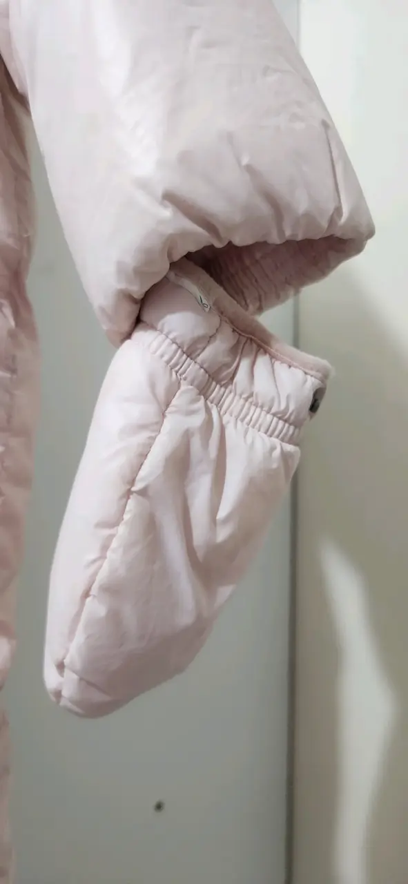 Enterito acolchado rosa para bebé Polo Ralph Lauren - 4
