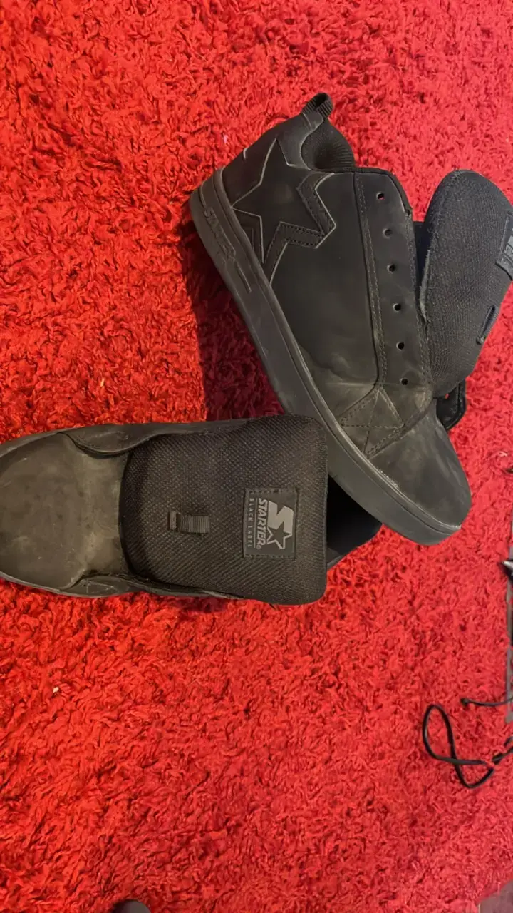 Zapatillas negras de lona Starter para hombre - 2
