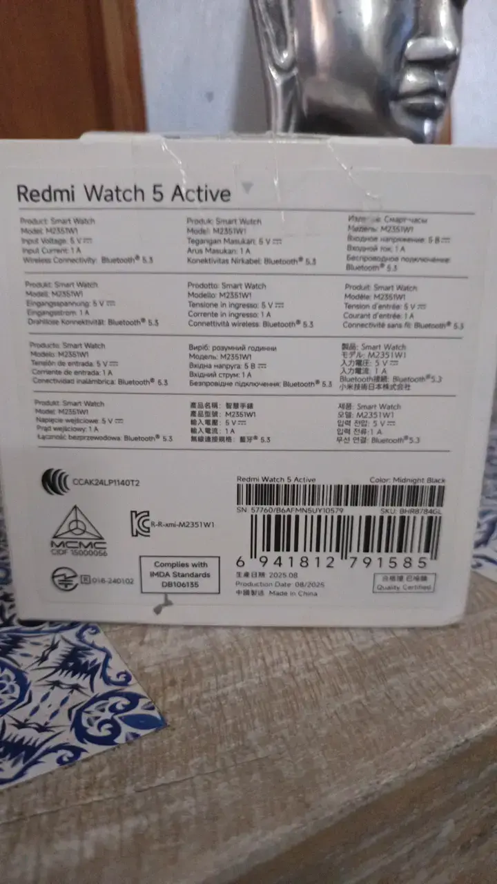 Reloj Inteligente Xiaomi Redmi Watch 5 Active - 2