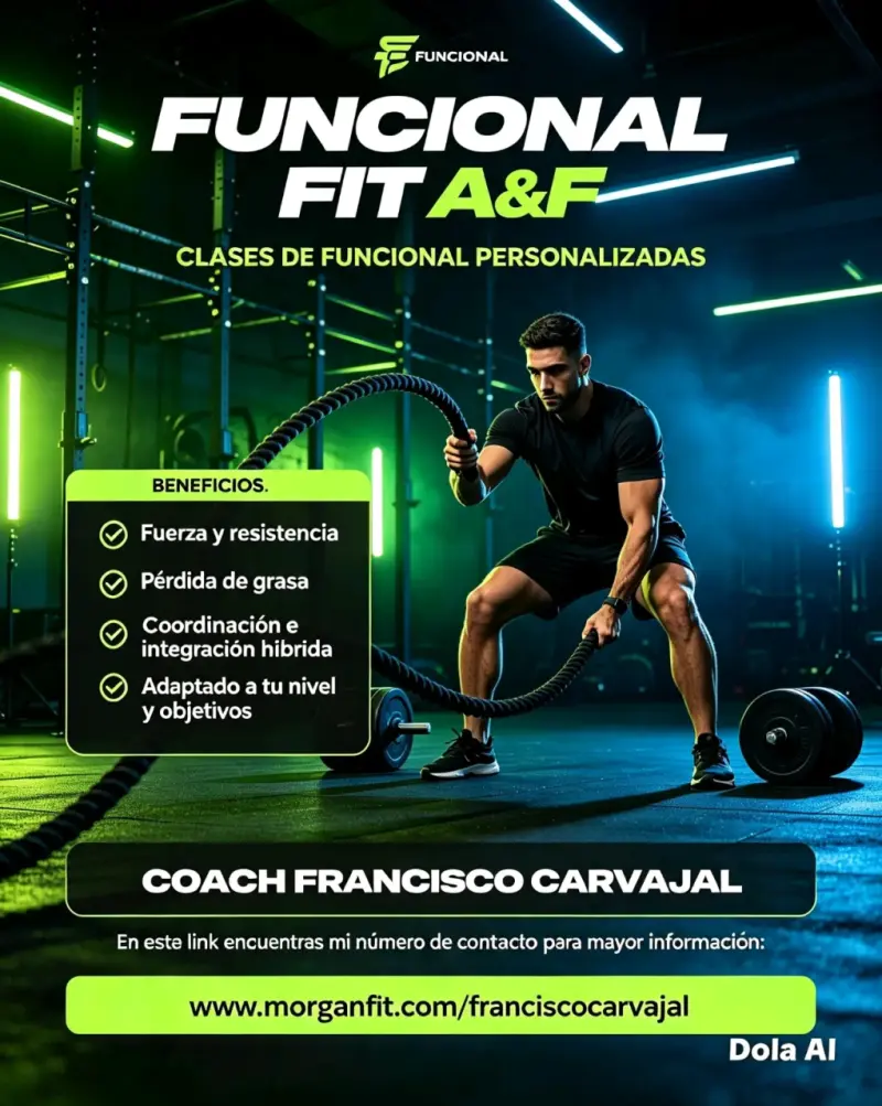 Clases de Funcional Personalizadas con Coach Francisco Carvajal