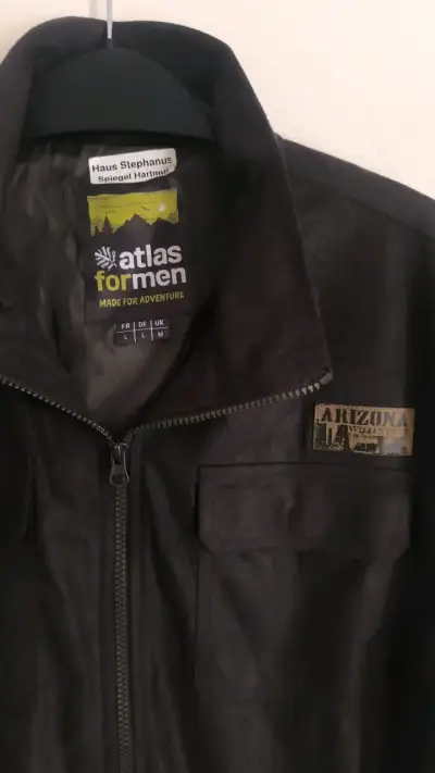 Chaqueta Negra Atlas For Men Adventure - miniatura 2