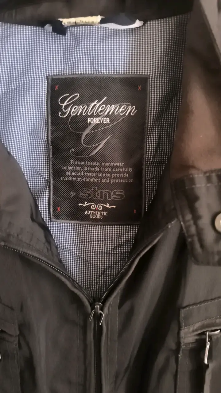 Chaqueta Negra para Hombre Gentlemen Forever - 2