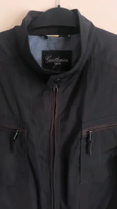 Chaqueta Negra para Hombre Gentlemen Forever - miniatura 4