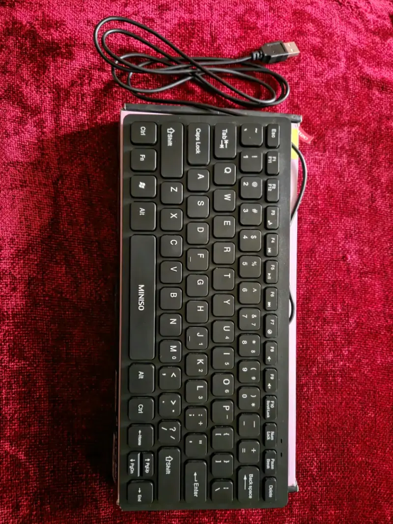 Teclado Alámbrico Miniso Negro - 3