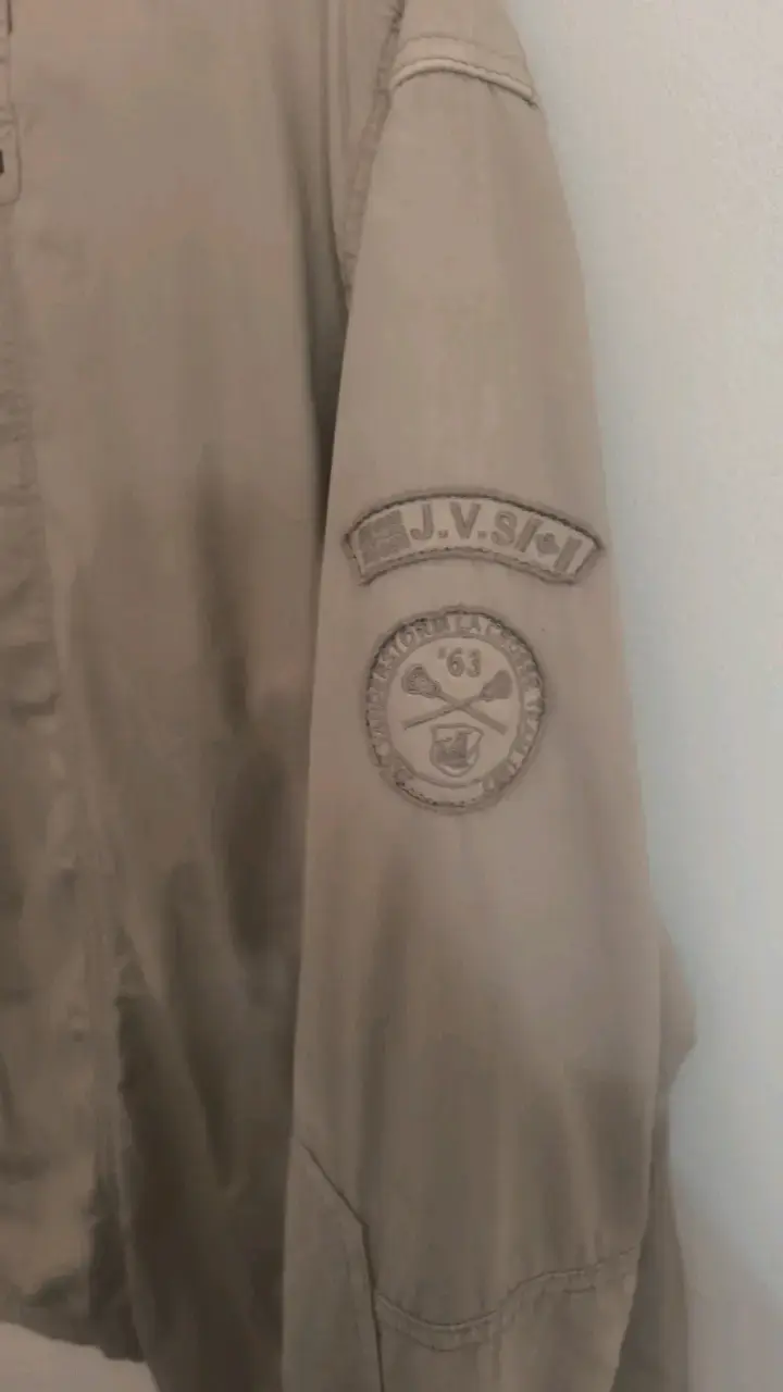 Chaqueta beige Jan Vanderstorm con bolsillos - 5
