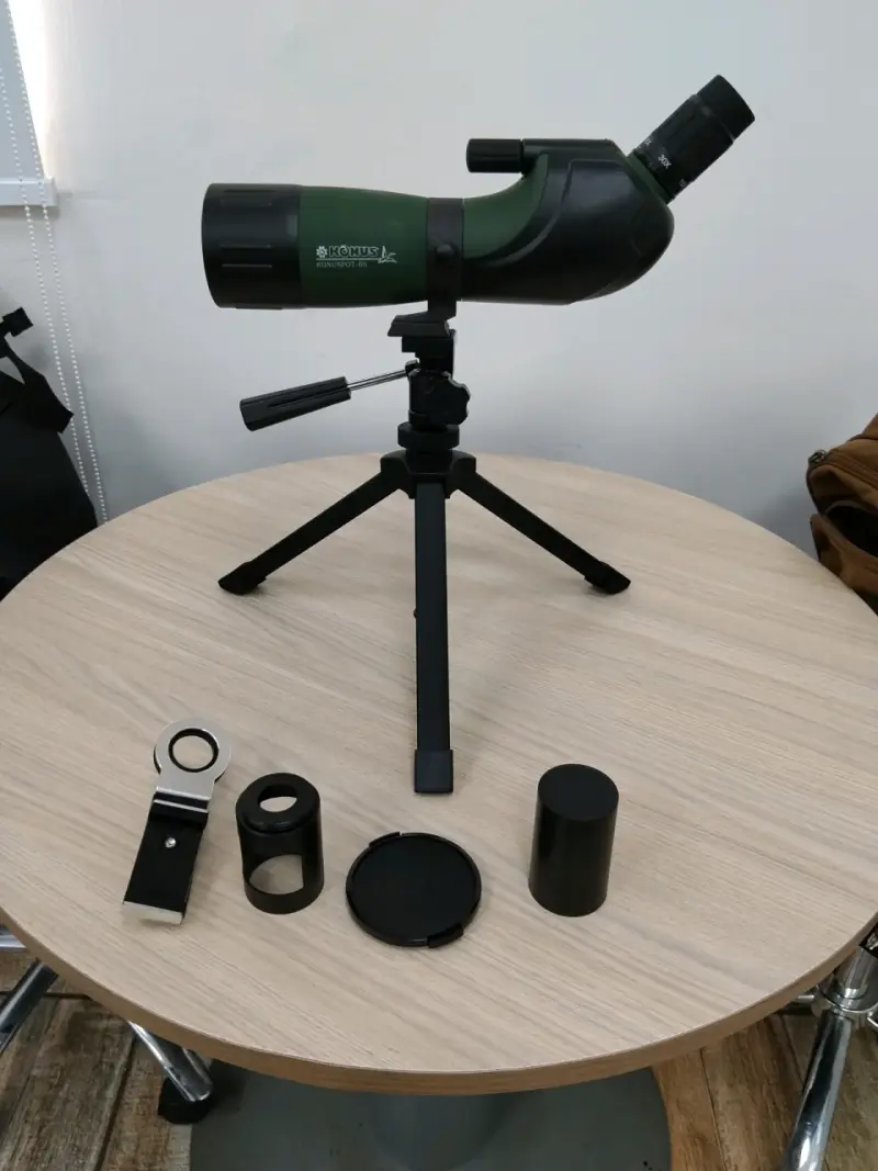 Telescopio terrestre Konus Konuspot 65 con trípode - 4
