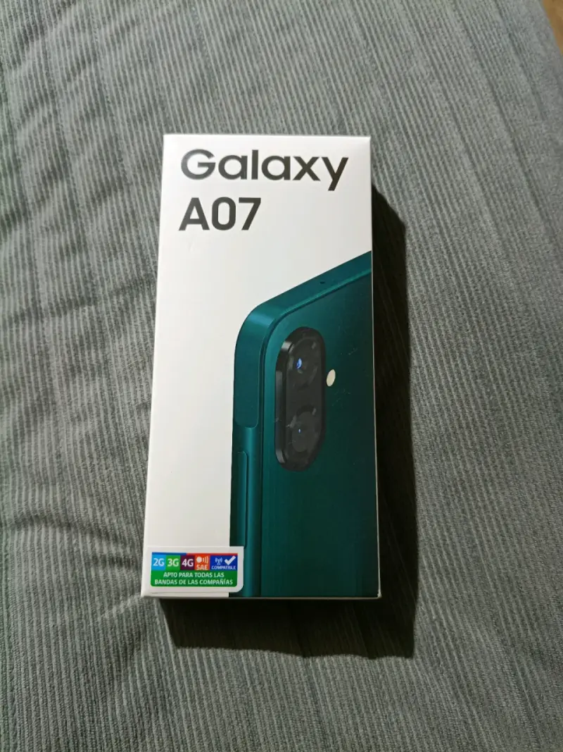 Smartphone Samsung Galaxy A07 nuevo