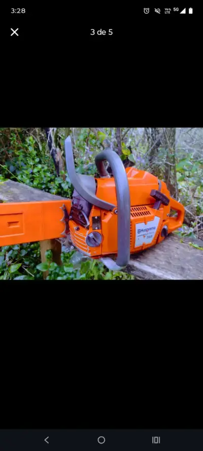 Motosierra Husqvarna 365 profesional naranja - miniatura 1