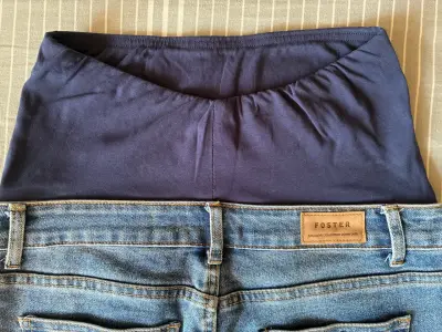 Jeans maternales mezclilla Foster - miniatura 3