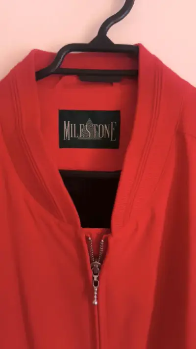 Chaqueta roja Milestone para hombre - miniatura 2