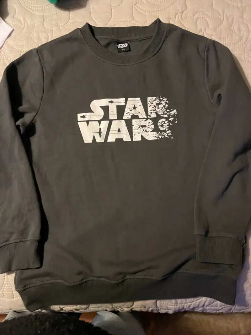 Polerón Star Wars para niño talla 14 - 1